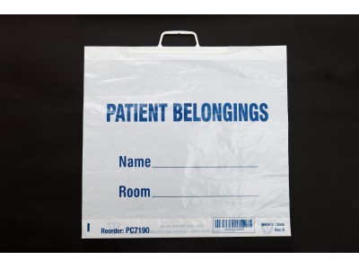 Patient Belongings Bags (Rigid Handle)